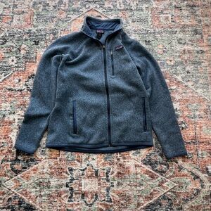 Patagonia Navy Full-Zip Fleece Jacket